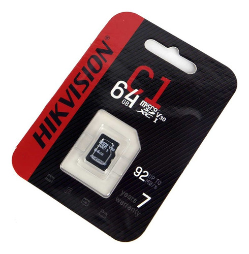 Memoria Micro Sd 64gb Hikvision