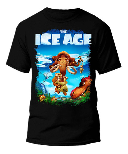 Remera Dtg - Ice Age 02 - La Era De Hielo