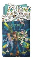 Comprar Cover\u002Fcubrecama Piñata Toy Story 1 1\u002F2 Azul\u002Fblanco Toy Story