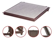 Comprar Tampa Casa De Maquina 50x50 Com Rebaixo Para Piso Aluminio