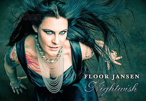 Pósters Nightwish - Metal Rock Sinfónico Floor Jansen 42x30