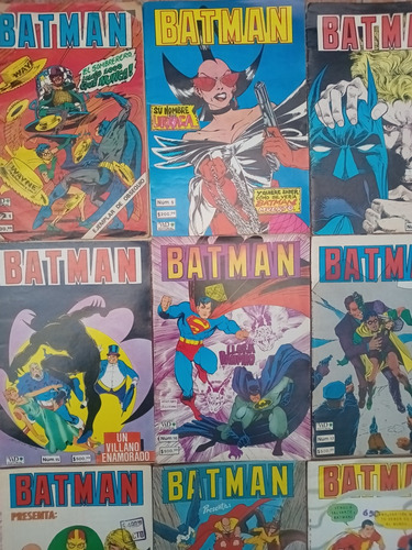 105 Cómics Batman Editorial Vid 1987-1995 Incluye #1 