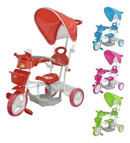 Triciclo Ideal Para Niños/as /modelo Sapo 