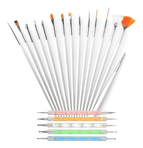 Kit De Decoracion Para Manicura Dotting Pintar Dibujar 