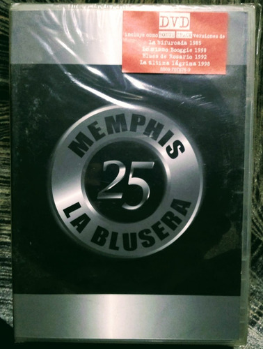 Memphis La Blusera 25 Aniversario Dvd Cerrado De Fábrica 