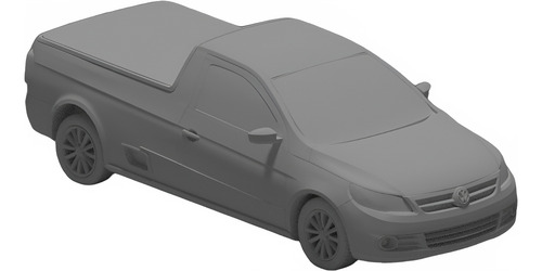 Stl Volkswagen Saveiro G5 Para Impresión 3d