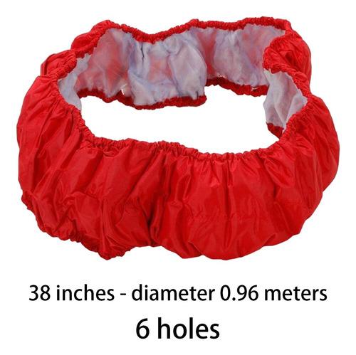 Funda De Muelles Para Trampolín, 38 Pulgadas 6 Agujeros