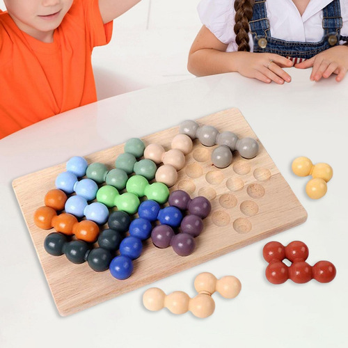 Juego De Rompecabezas De Cuentas, Juego De Lógica,