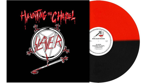 Slayer Haunting The Chapel Black Colored Vinyl Red Usa Im Lp
