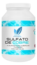 Comprar Sulfato De Cobre 2 Kg | Cuprosa Alta Pureza | Alguicidas Para Albercas | Fungicida | Elimina Algas Y Hongos | Limpiador De Albercas