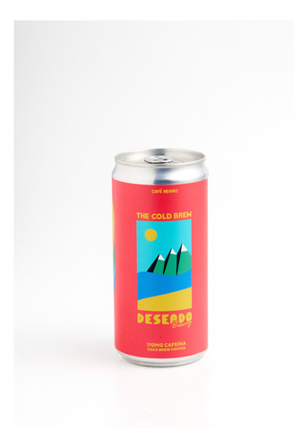 Deseado Cafe Negro Cold Brew - Energizante Natural 269 Ml