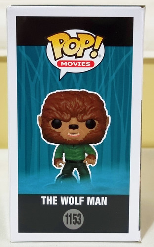 ¡Funko Pop! Universal Monsters Wolf Man #1153 Werewolf P Ent