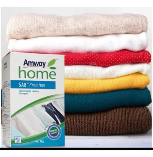 Sabão Em Pó Sa8 3kg Biodegradável E Concentrado Amway