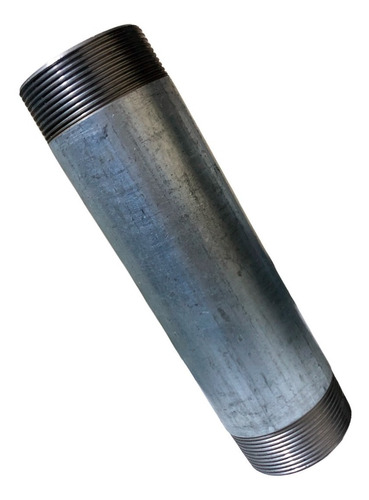 Niple De 2 X 8 Pulgadas (20cm) Hierro Galvanizado  Hg