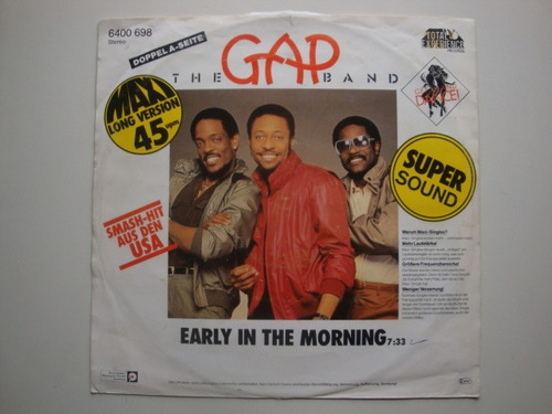 Gap Band Early In The Morni 12  Vinilo Alema 82 Mx