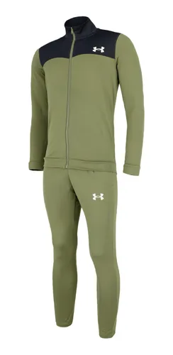 Green under armour tracksuit hot sale