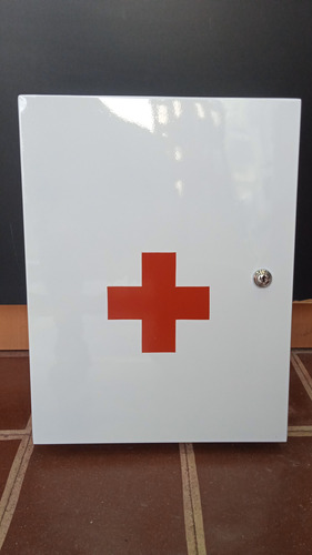 Gabinete Cruz Roja Con Cerradura