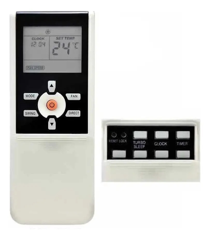 Control Remoto Aire Acondicionado BGH Whirlpool Longvie Modelo AR805