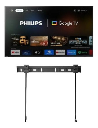 Pantalla Philips 43 Pulgada 43pul7652/f7 Google Smart Tv Hdr (Reacondicionado)