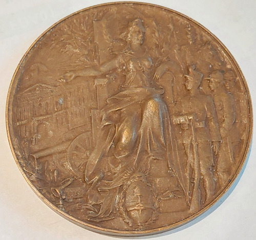 Medalla Cuartel  Infanteria San Nicolas De Los Arroyos 1915