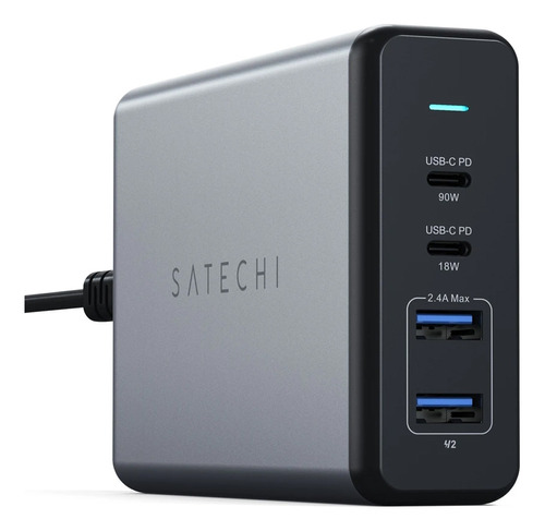 Cargador Universal Notebook Usb-c Tipo C 108w Pro Satechi