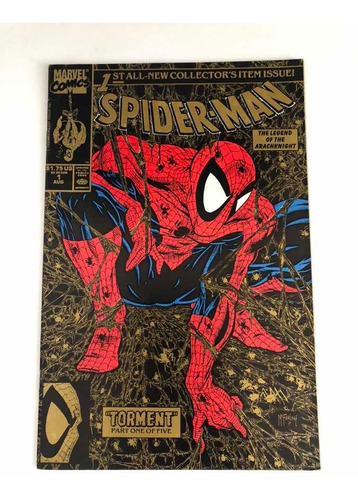 Spider-man Torment Nº 01 - Gold Edition - Agosto De 1990