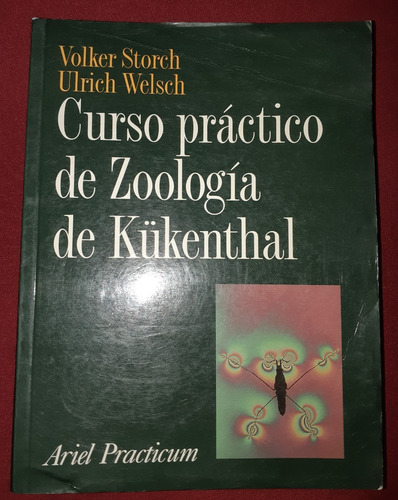 Curso Práctico De Zoología De Kükenthal. Volker Storch