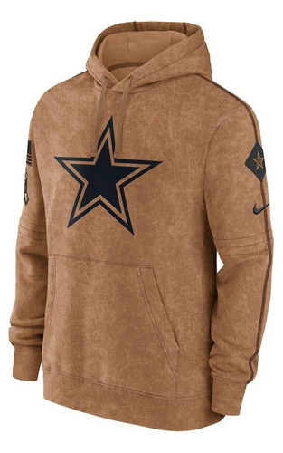 Dallas Cowboys Brown 2023 Service Therma Sudadera