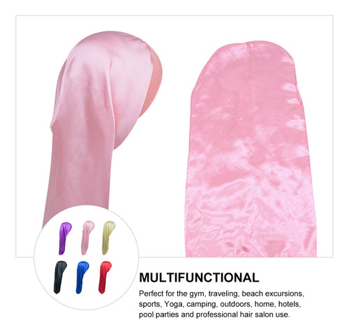 Toalla De Ducha Para Mujer, Turbante, De Secado Rápido, 6 Un
