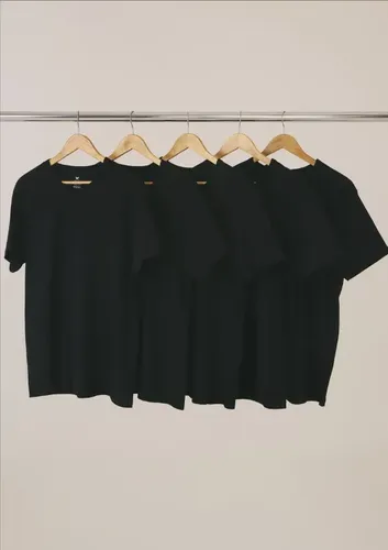 Hering Kit 5 Camisetas Básicas Masculinas