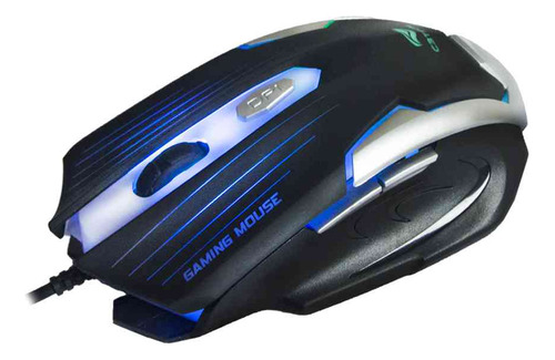 Mouse Gamer Multicores 2400 Dpi Preto/prata C3tech Mg-11bsi