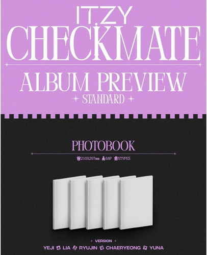 Imagen 2 de 8 de Itzy Checkmate Cd + Libro Nuevo Importado
