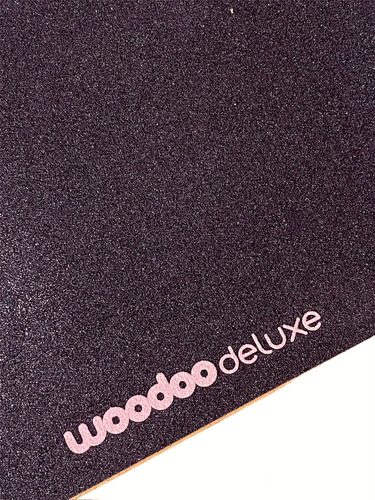 Lija De Skate Pro Woodoo ¡griptape Importada! Deluxe Logo