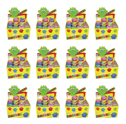 Amoeba Slime Gel Modelador Infantil C/24 (kit C/12)