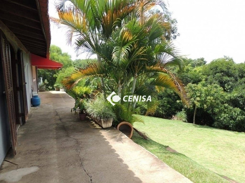 Chácara Com 4 Dormitórios À Venda, 1865 M² Condomínio Terras De Itaici - Indaiatuba/sp - Ch0170
