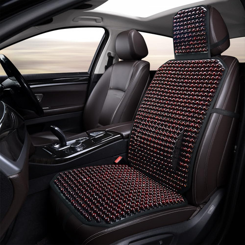 Funda Asiento Cuenta Madera Cojin Diseño Para Suv