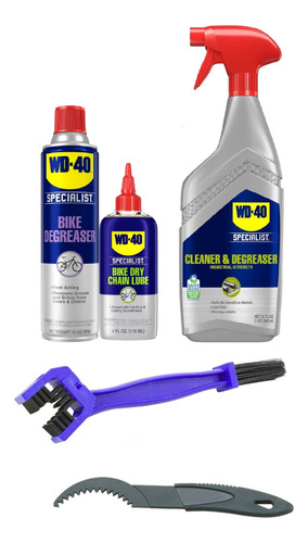 Kit Limpieza Lubricacion Wd40 Bike Transmision Bicicleta(1)