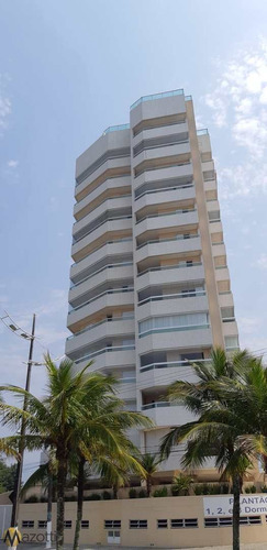 Imagem 1 de 30 de Apartamento Frente Mar 2 Dorms Sendo Um Suíte - V769