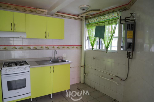 Departamento En Santa Barbara (pblo), Azcapotzalco Con 2 Habitaciones
