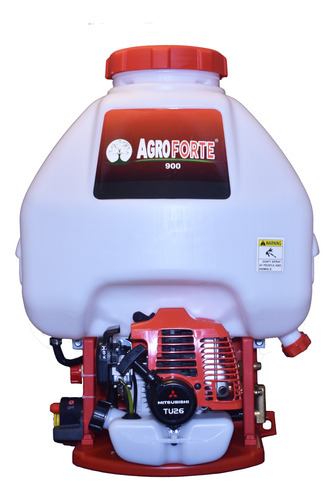 Motopulverizador Agroforte 900 Motor 2t  25l