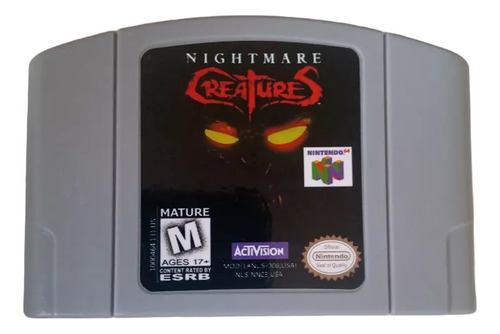 Nightmare Creatures Nintendo 64 Marca Songfinn