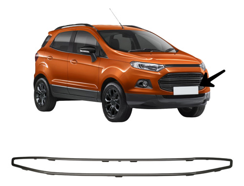 Marco Parrilla Inferior Ford Ecosport Kinetic Abajo Gris