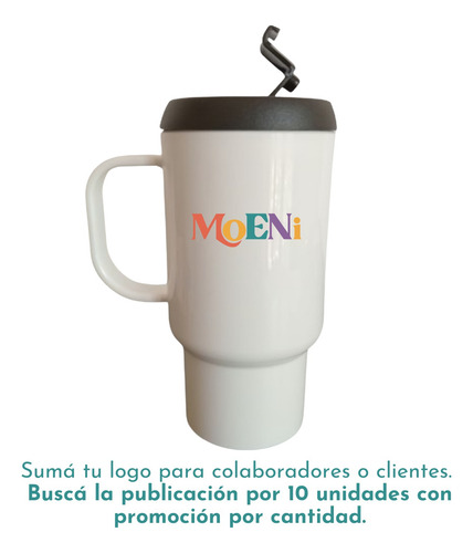 Jarro Térmico Personalizado - Regalo Souvenir Papá Padre Blanco Y Negro Día Del Padre | Papá Personalizado