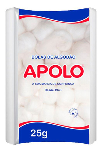 Apolo Bolas De Algodão 25g