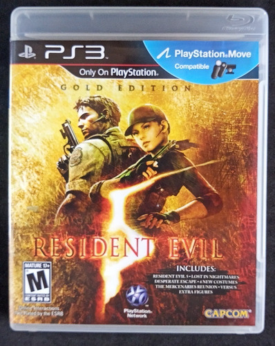 Resident Evil 5 Gold Edition-ps3.