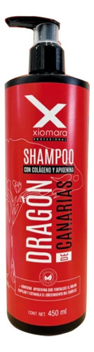 Shampoo Dragón De Canarias Xiomara Con Colageno Y Apigenina