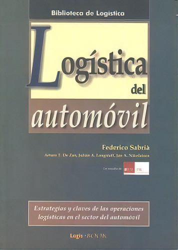 Logãâstica Del Automãâ³vil, De Sabrià, Federico. Editorial Marge Books, Tapa Blanda En Español