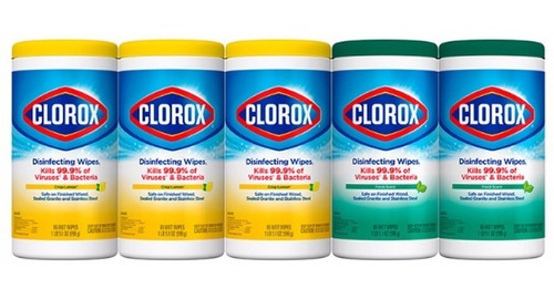 Toallas Humedas Desinfectantes Clorox Pack