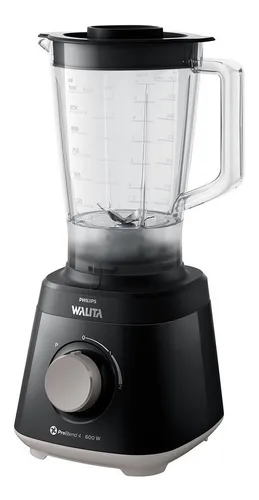 Liquidificador Philips Walita 600w 2 Velocidade Tritura Gelo Preto 127V
