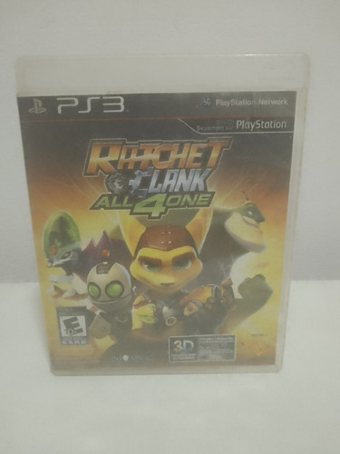 Ratchet & Clank All 4 One Ps3 Insomniac En Español Maxgamess